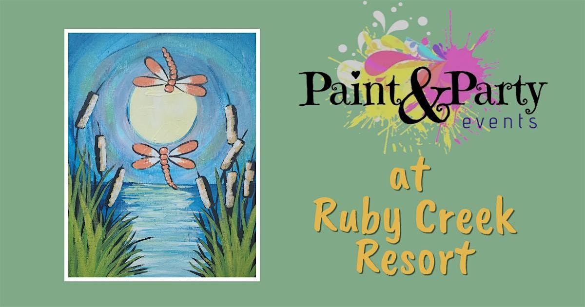 Dragonfly Bliss Paint & Party Event, 26 July | Event in Cusick | AllEvents