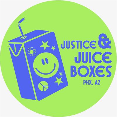 Justice & Juice Boxes PHX Moms Group logo