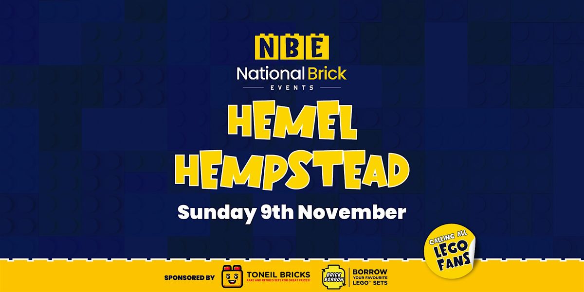 National Brick Events - Hemel Hempstead, 9 November | Event in Hemel Hempstead | AllEvents