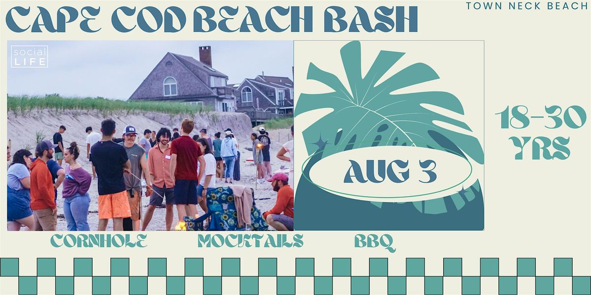 Cape Cod Beach Bash, 3 August | Event in Sandwich | AllEvents