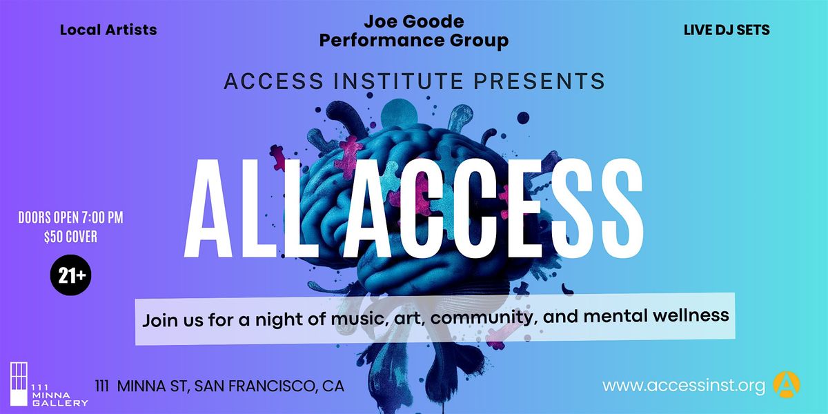 All Access, 7 November | Event in San Francisco | AllEvents