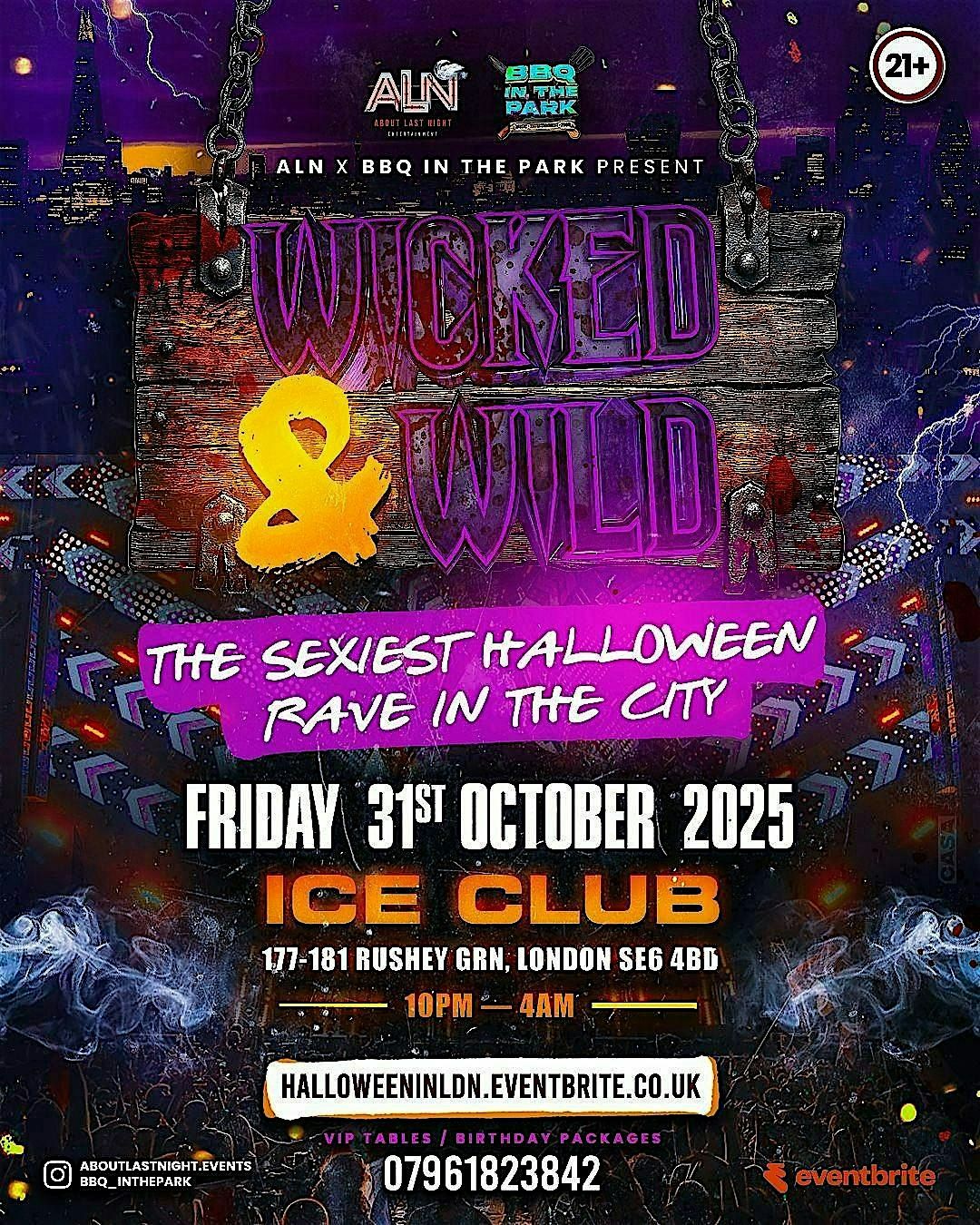 WICKED & WILD, 31 October | Event in London | AllEvents