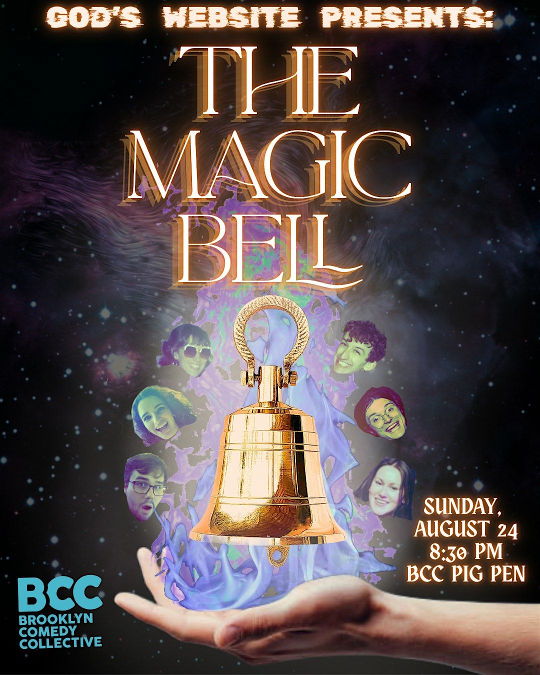 God's Website: The Magic Bell, 24 August | Event in Brooklyn | AllEvents