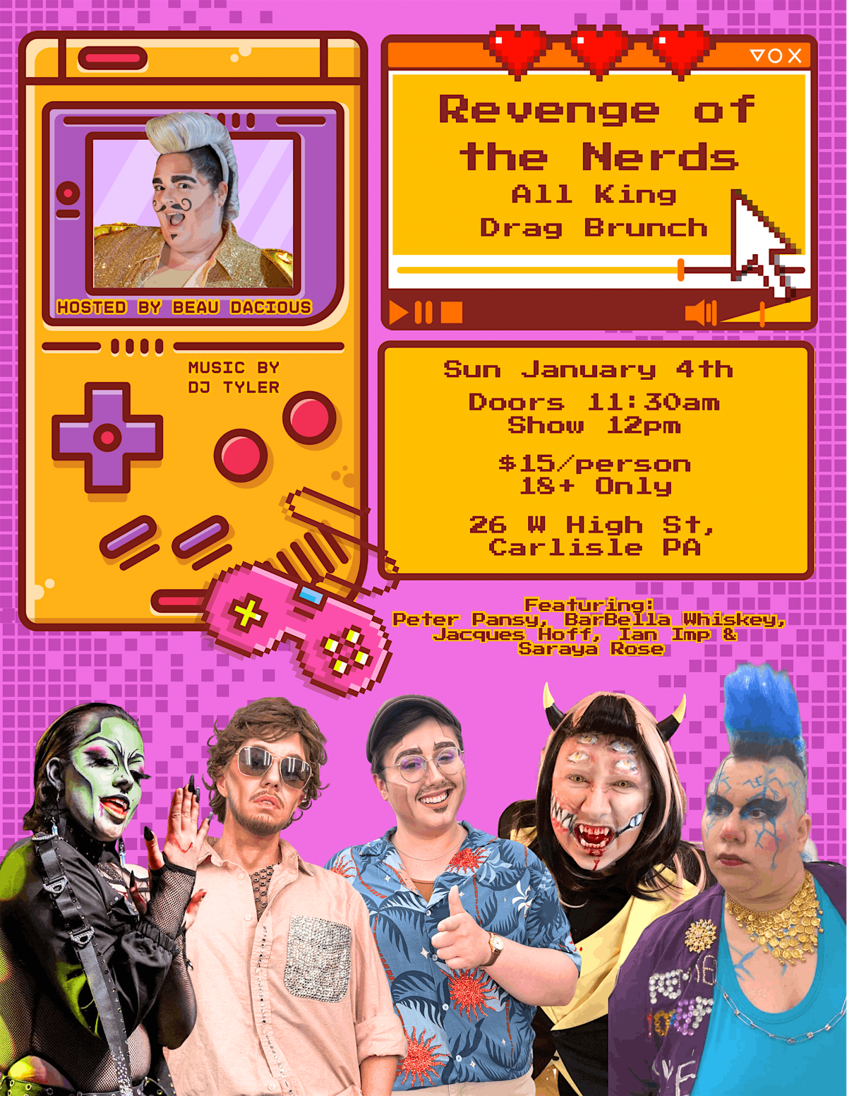 Revenge of the Nerds Drag Brunch, 4 January | Event in Carlisle | AllEvents