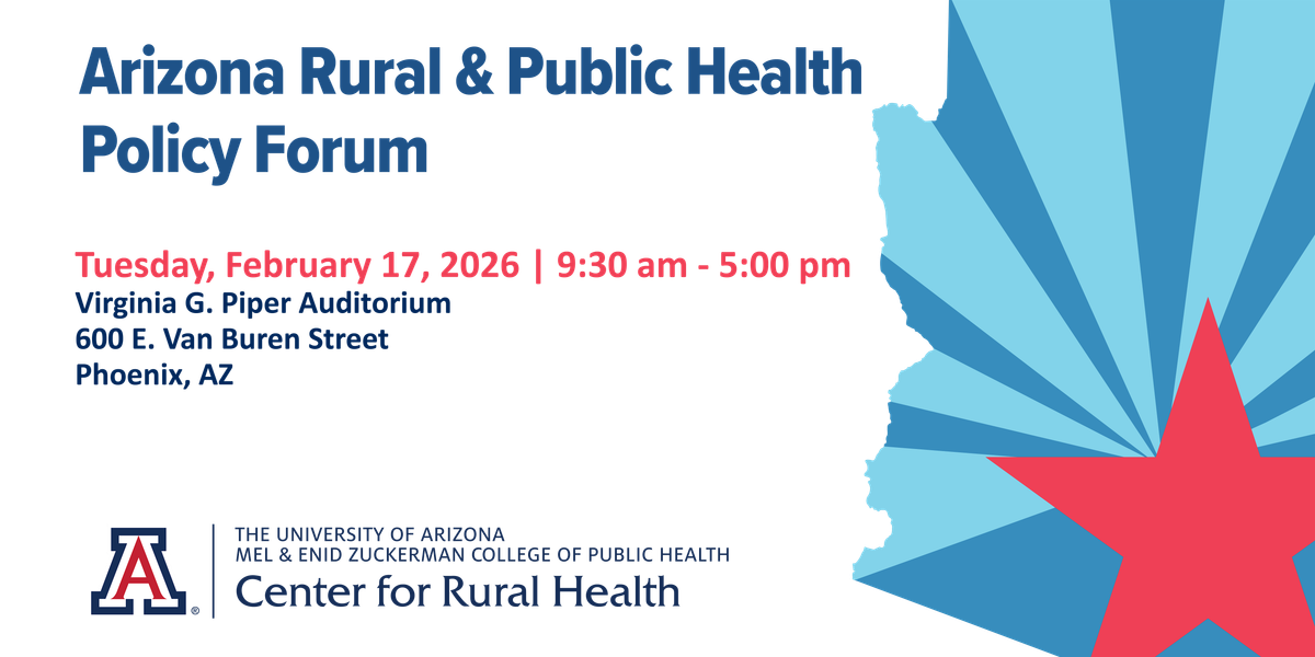 2026 Rural and Public Health Policy Forum, 17 February | Event in Phoenix | AllEvents