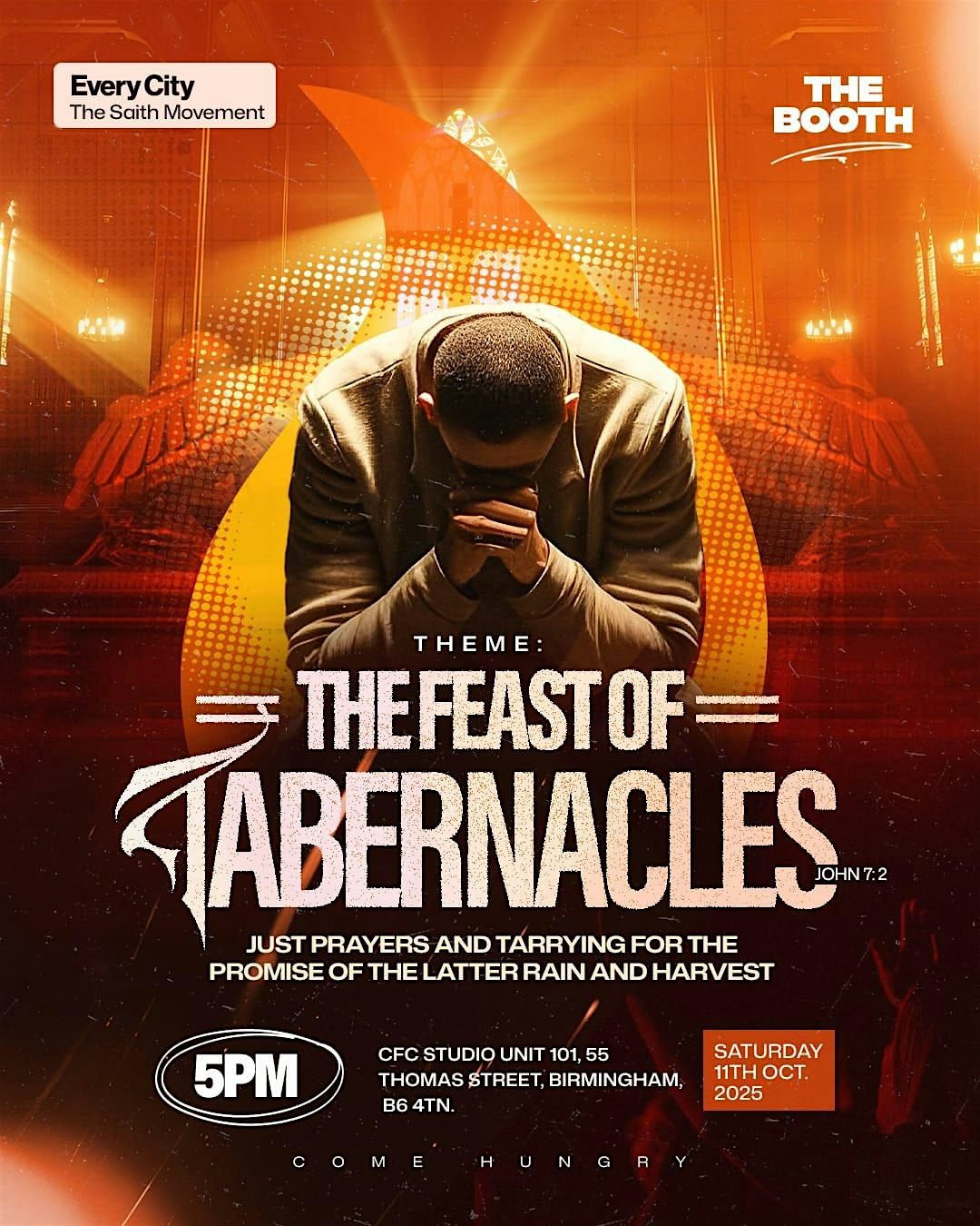 The Feast of Tabernacles : Prayer, 11 October | Event in Birmingham | AllEvents