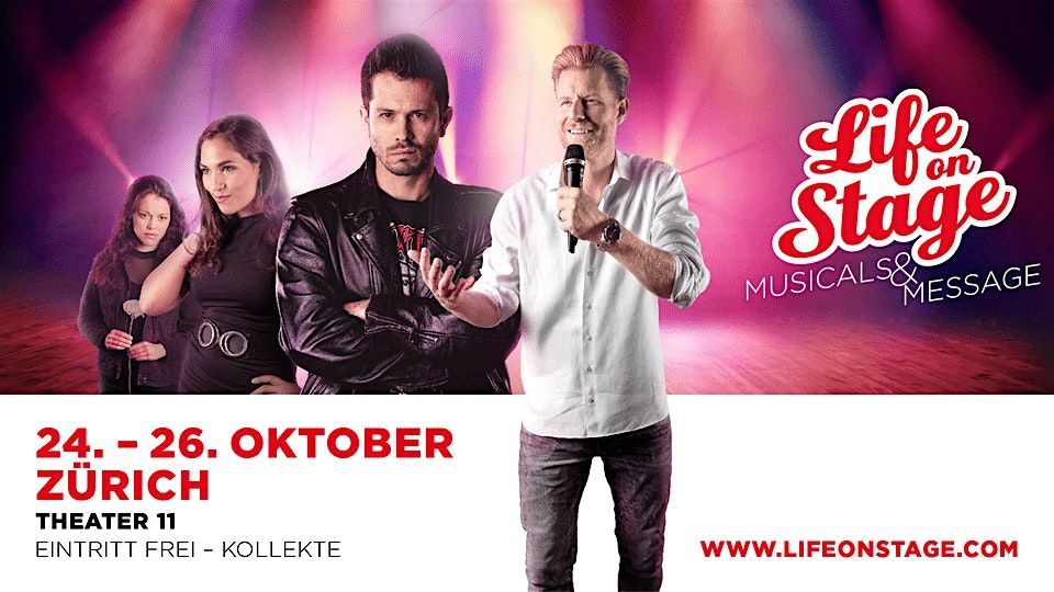 Life on Stage Zürich, 24 October | Event in Zürich | AllEvents
