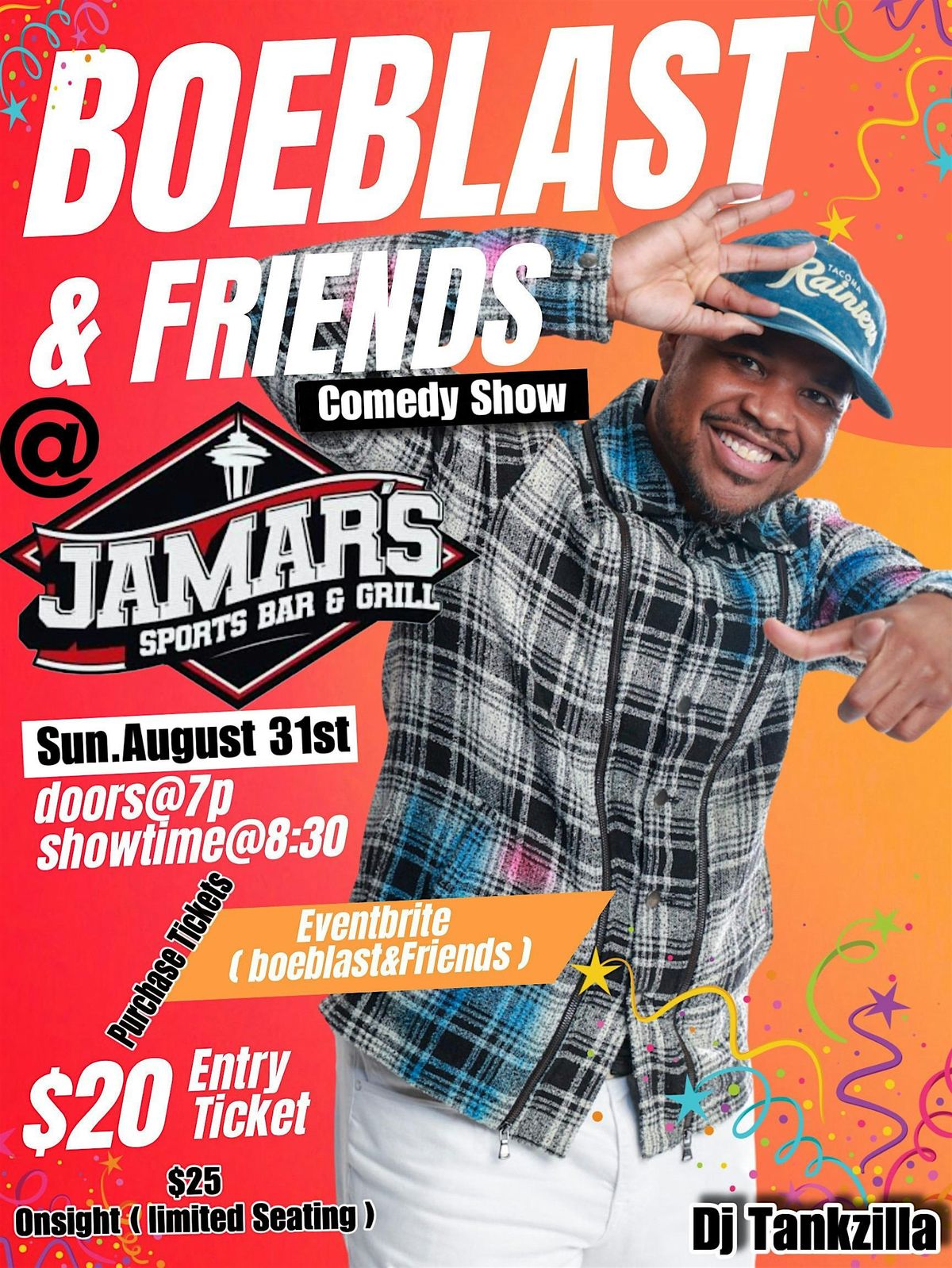 Boeblast & Friends Comedy Show, 31 August | Event in Des Moines | AllEvents
