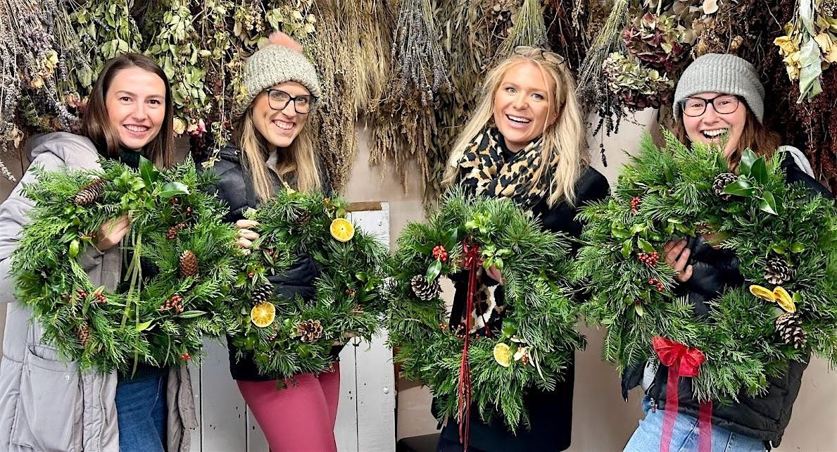 Christmas Wreath Workshops  Oxfordshire Didcot:  Sustainable, British grown | Event in Didcot | AllEvents