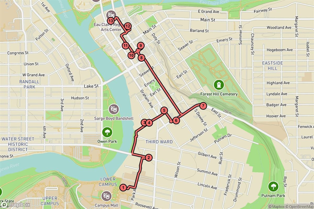 Eau Claire Audio Tour: Echoes of Elegance & Hidden Architectural Gems | Event in Eau Claire | AllEvents