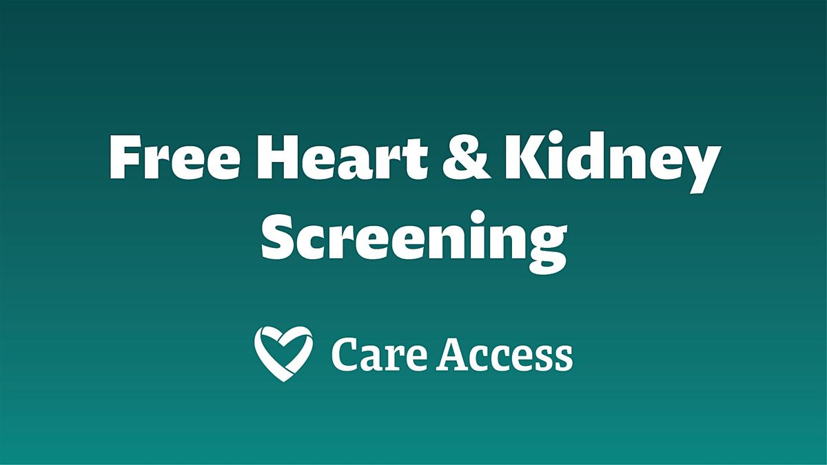 Free Heart and Kidney Screening, 5 May | Event in Silver Spring | AllEvents