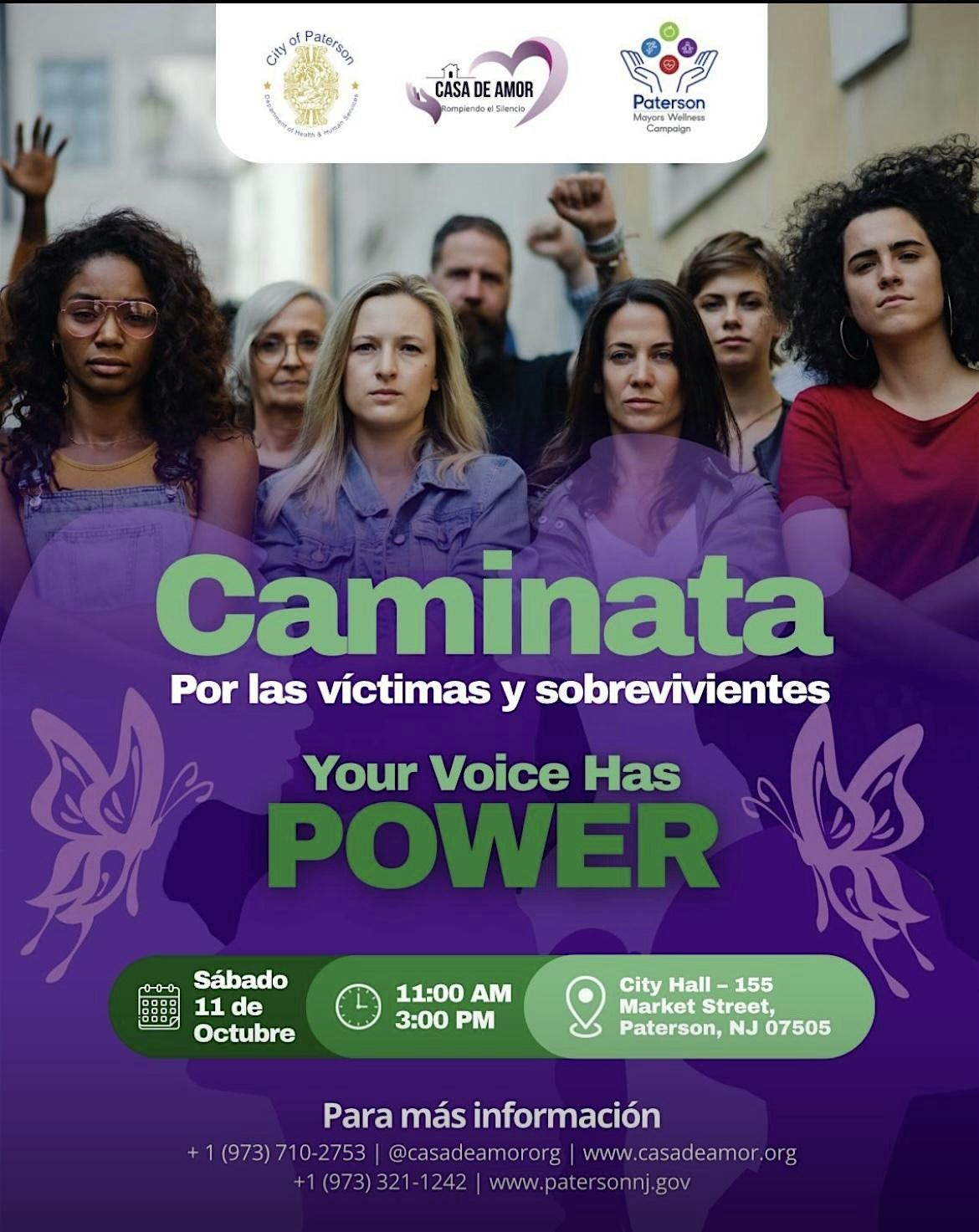 Your voice Has Power, 11 October | Event in Paterson | AllEvents