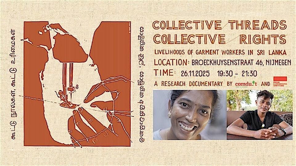 Documentary Screening: Collective Threads, Collective Rights, 26 November | Event in Nijmegen | AllEvents