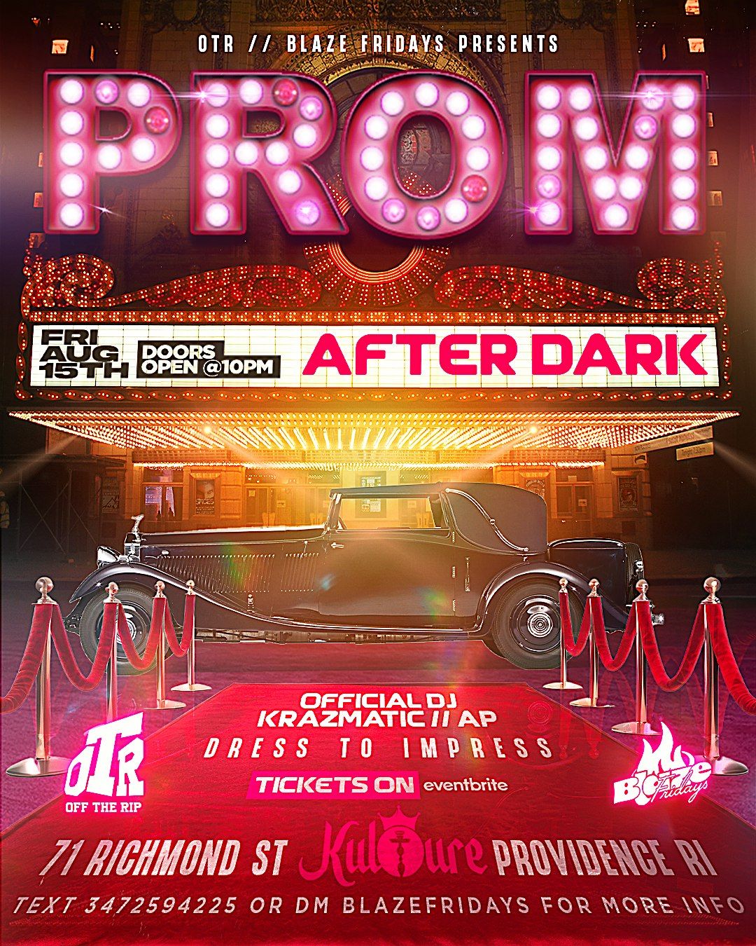 PROM AFTER DARK, 15 August | Event in Providence | AllEvents