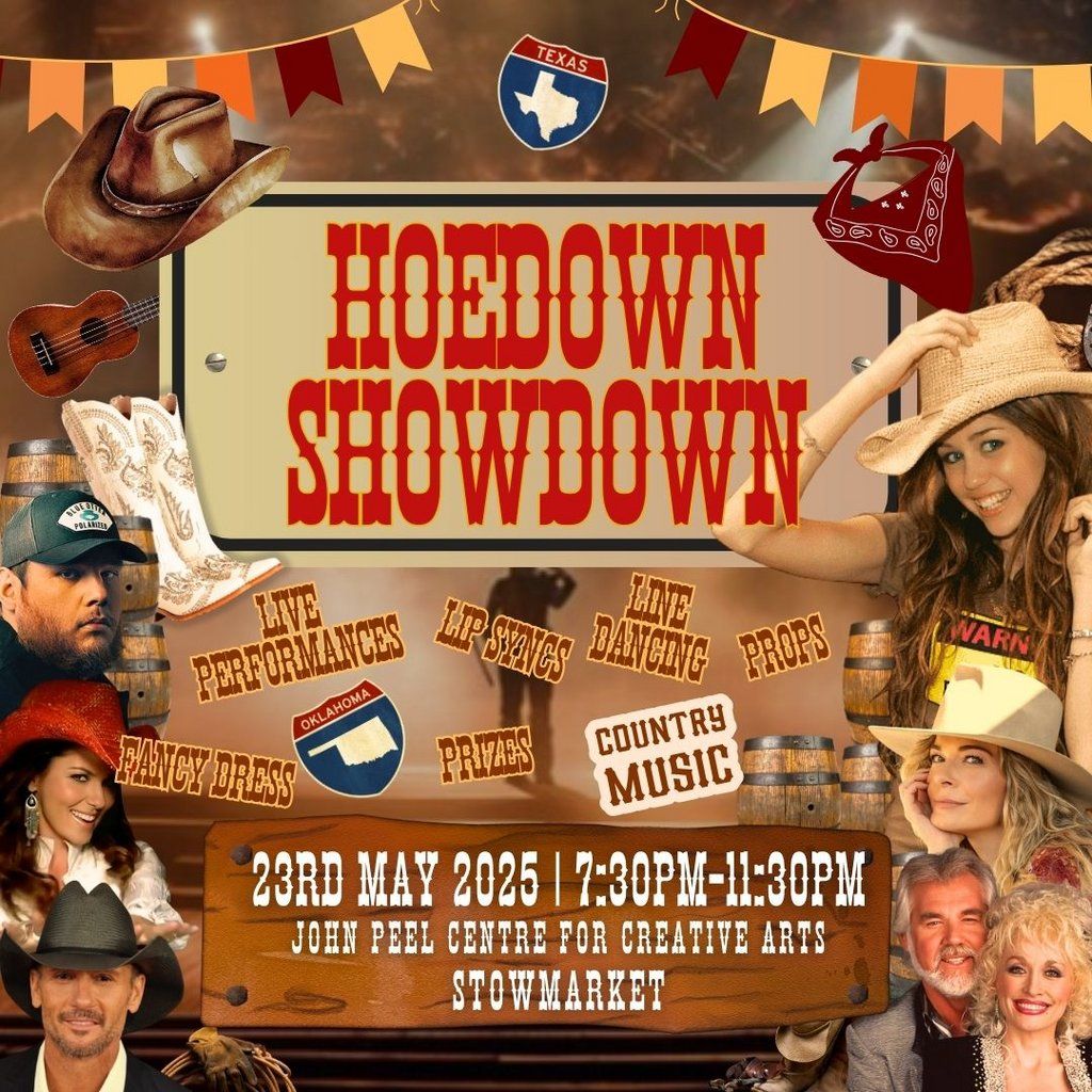 Hoedown Showdown - Stowmarket, John Peel Arts Centre, 23 May | Event in Ipswich | AllEvents