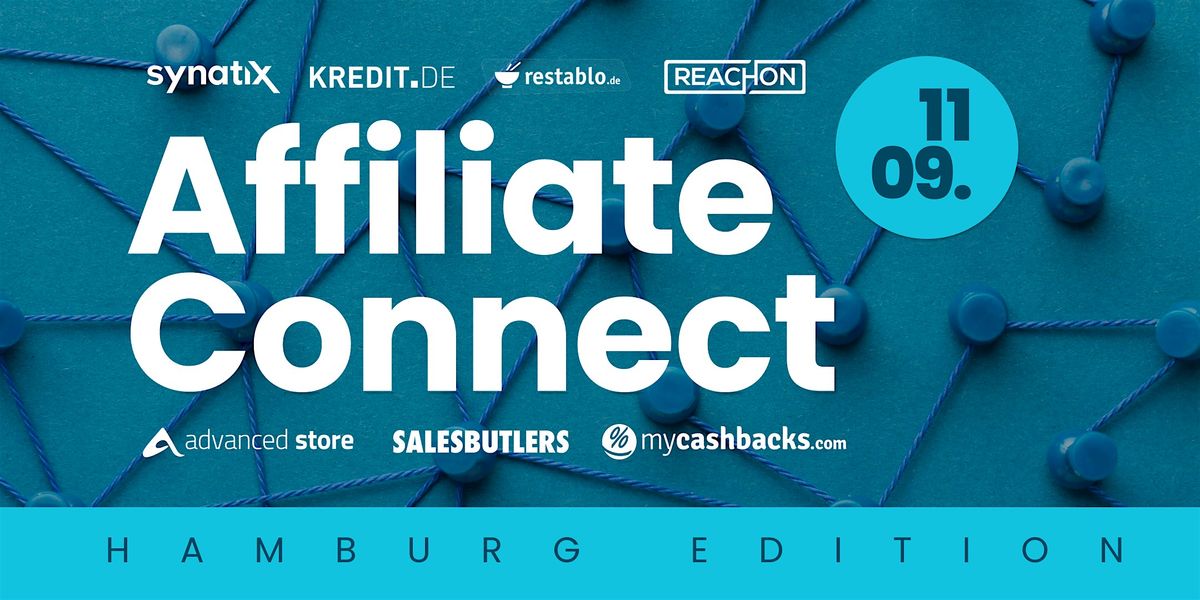 affiliate connect hamburg – next chapter, 11 September | Event in Hamburg | AllEvents