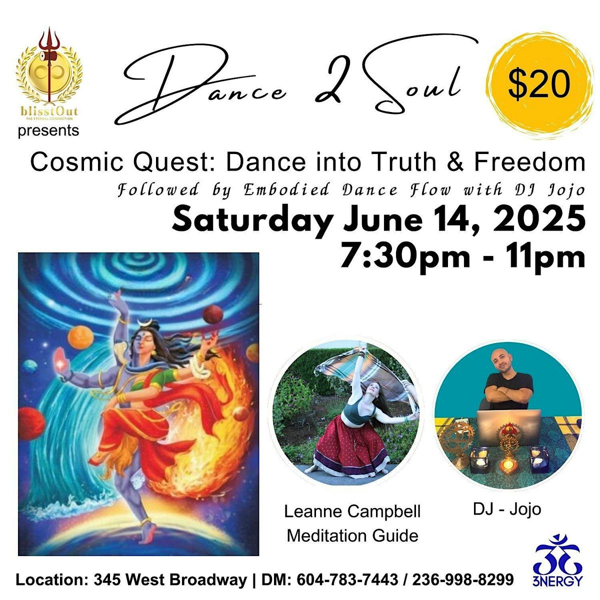 Dance 2 Soul, 14 June | Event in Vancouver | AllEvents