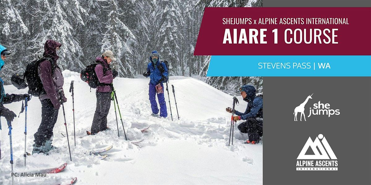SheJumps x AAI AIARE Level 1: Stevens Pass, 20 December | Event in Skykomish | AllEvents