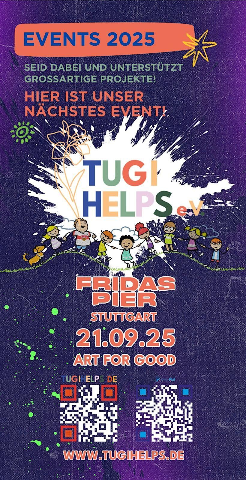 Tugi - Art & Beat for good - Fridas Pier Stuttgart, 21 September | Event in Stuttgart | AllEvents