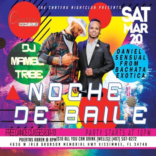 Noche De Baile 4636 W Irlo Bronson Memorial Hwy Kissimmee Fl 5319 United States March To March 21 Allevents In