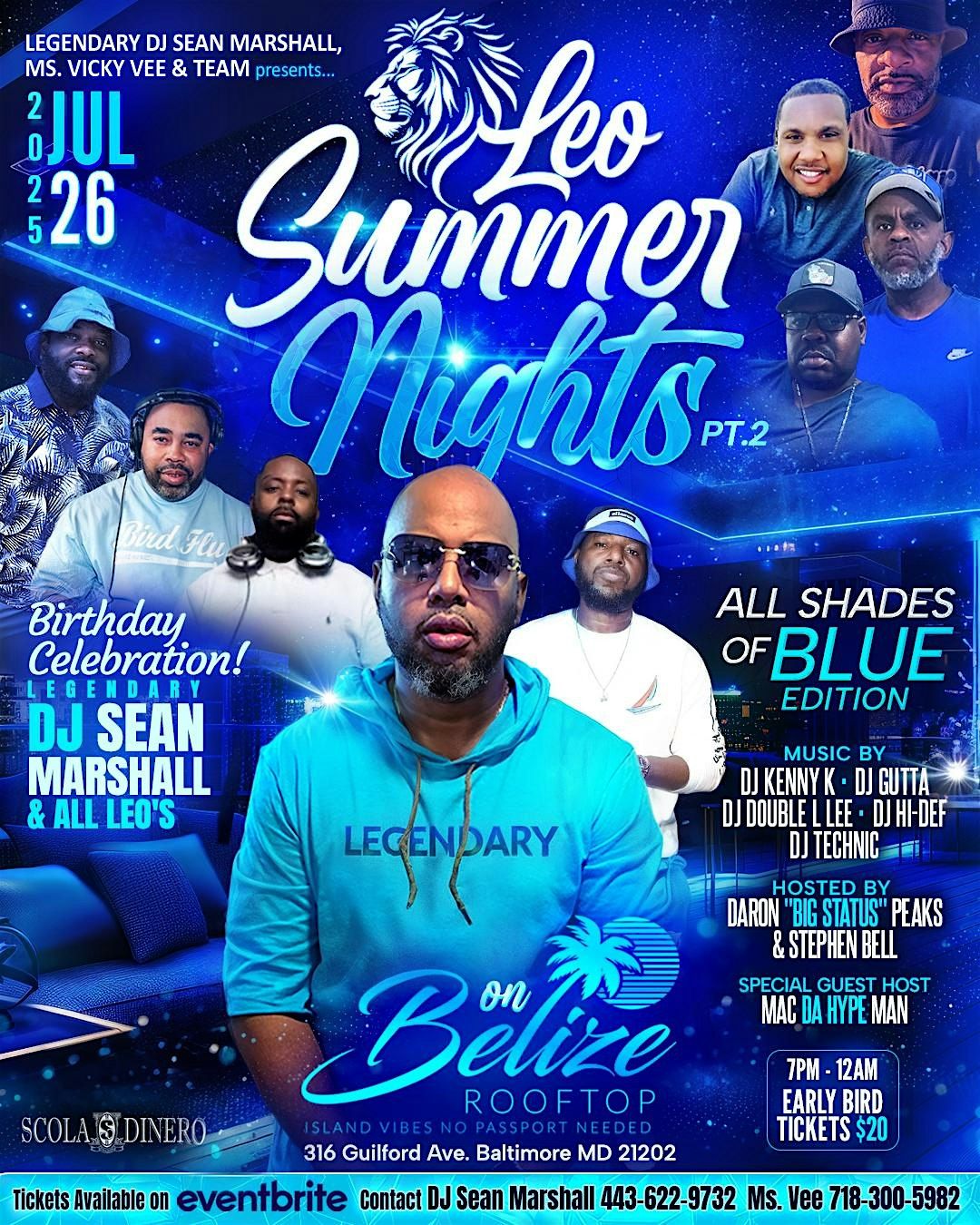 LEO SUMMER NIGHTS ON THE BELIZE ROOFTOP, 26 July | Event in Baltimore | AllEvents