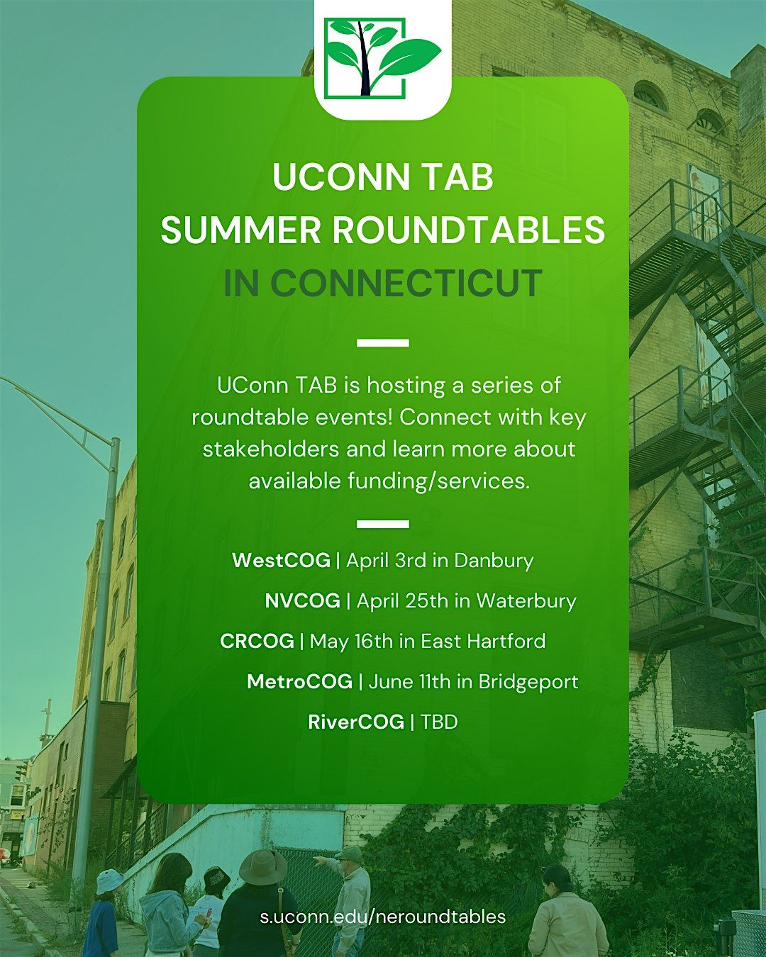 South Central Region COG Brownfields Roundtable, 21 May | Event in East Hartford | AllEvents