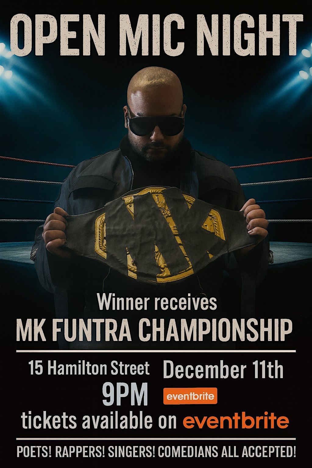 OPEN MIC CONTEST: WORCESTER, 11 December | Event in Worcester | AllEvents