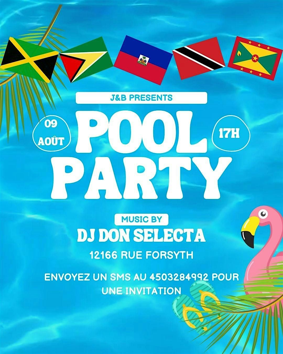 J&B presents POOL PARTY, 9 August | Event in Montréal | AllEvents
