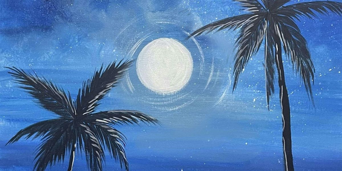 Tahitian Moonlight  - Paint and Sip by Classpop!™, 12 June | Event in Elk Grove | AllEvents