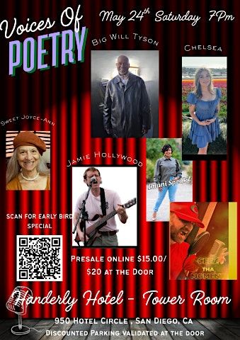 VOICES of POETRY-the NEO-SOUL Experience, 24 May | Event in San Diego | AllEvents