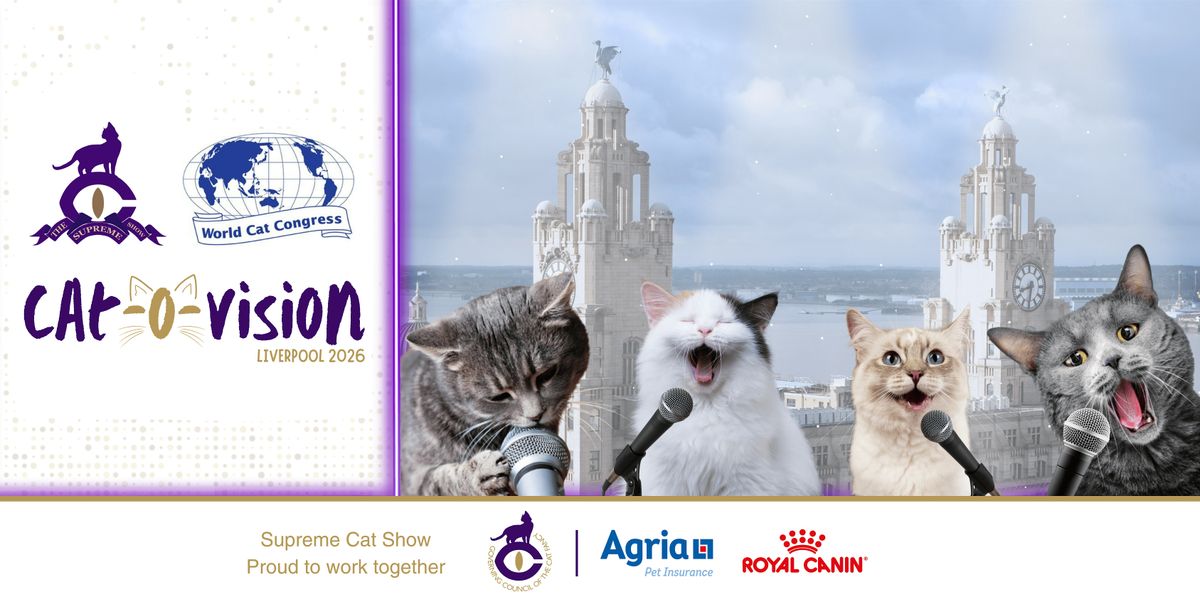 The GCCF's 48th Annual Supreme Cat Show & World Cat Congress, 26 April | Event in Liverpool | AllEvents