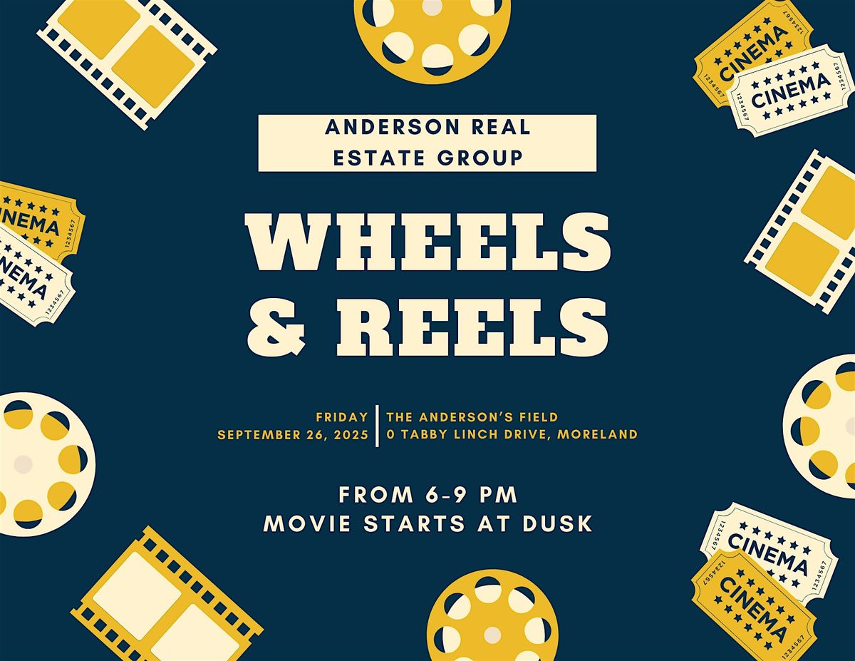 Wheels & Reels - Anderson Real Estate Group, 26 September | Event in Moreland | AllEvents