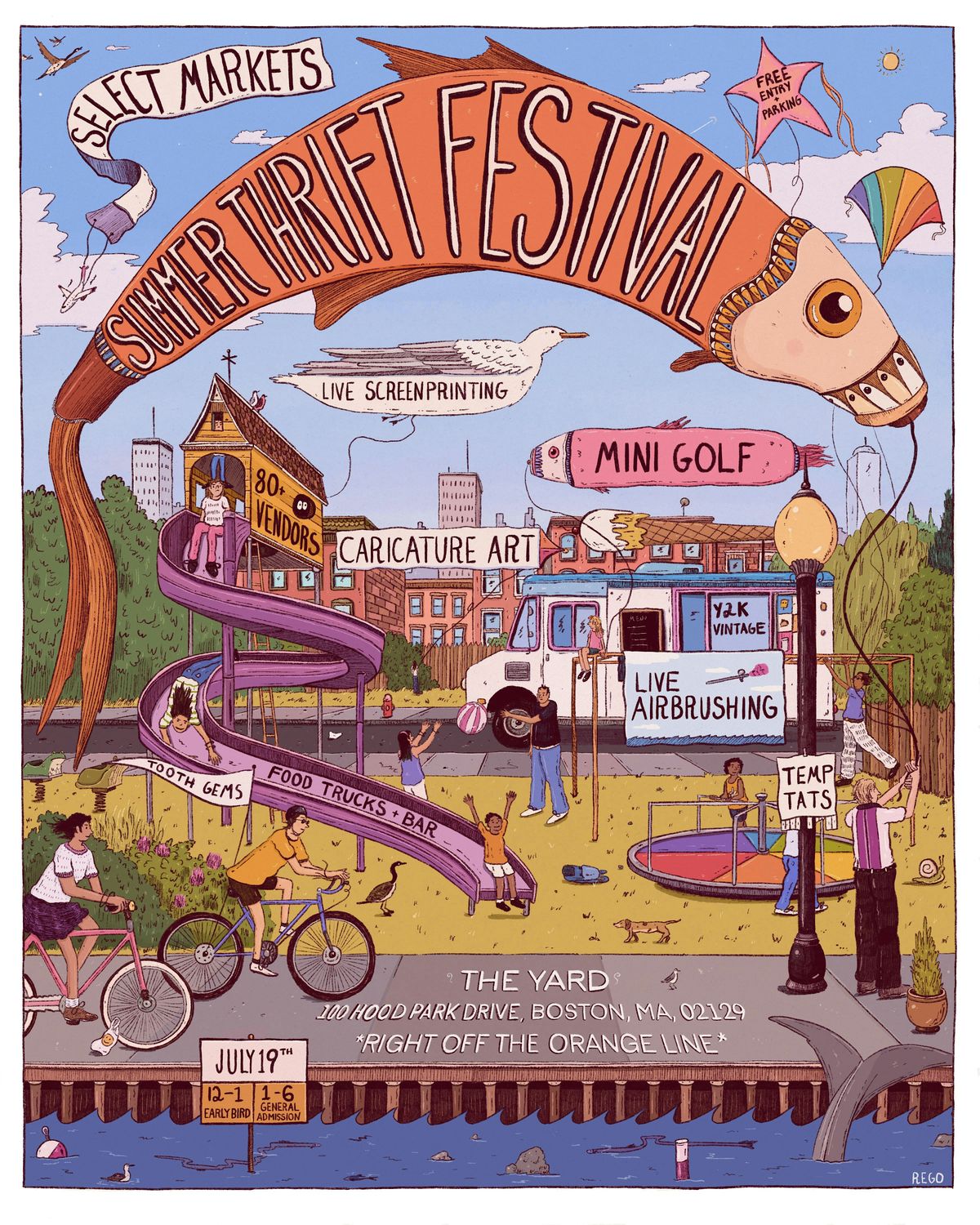Summer Thrift Festival | Select Markets, 19 July | Event in Boston | AllEvents