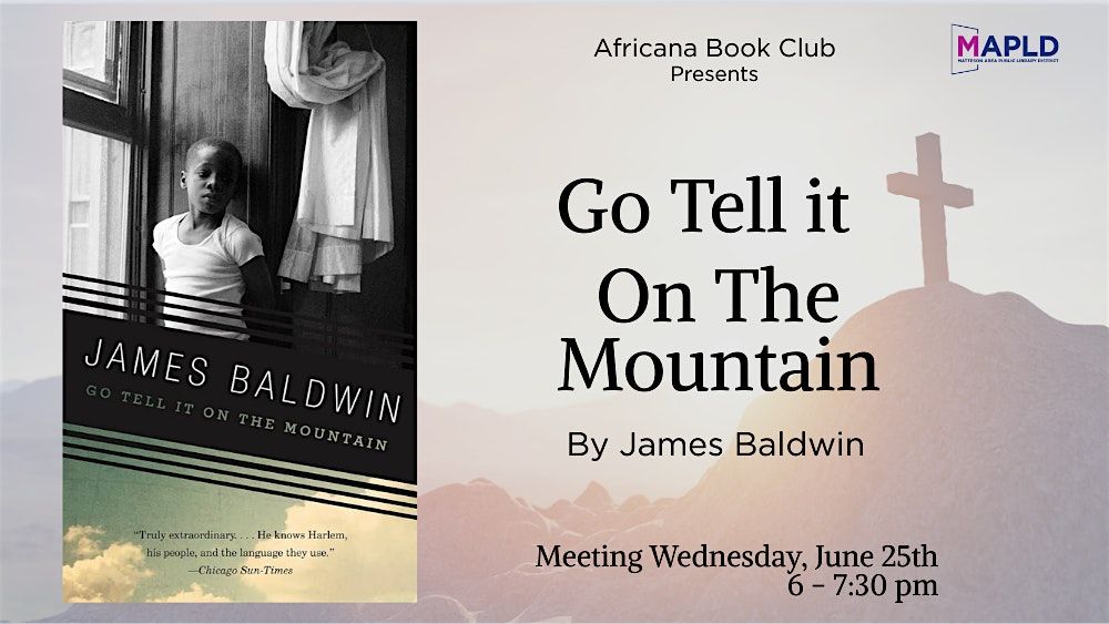 Africana Book Club: Go Tell it on The Mountain | Event in Matteson | AllEvents