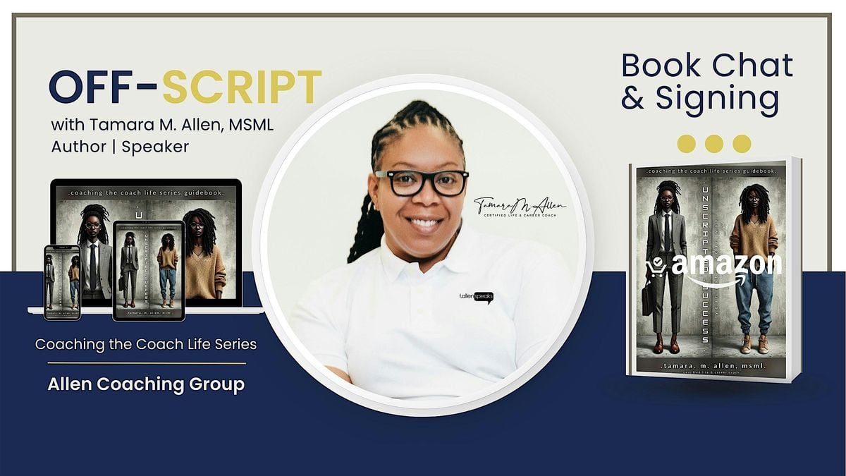UNSCRIPTED SUCCESS: The Author Talk + Book Signing Experience, 20 July | Event in Atlanta | AllEvents