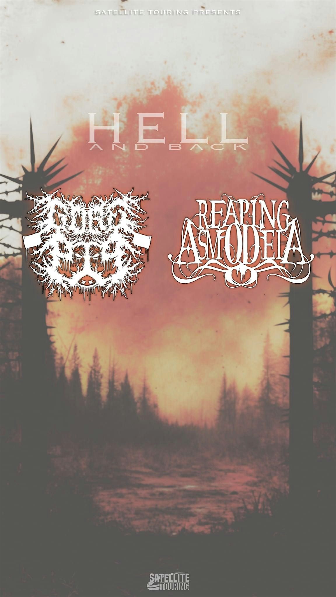 Hell and Back Tour- Ft. Gorepig, Reaping Asmodeia, In Your Grave, Desponia, 6 August | Event in Twin Falls