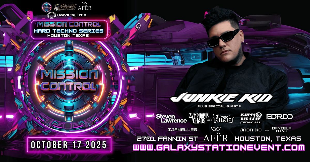 Junkie Kid Houston Hard Techno Takeover, 17 October | Event in Houston | AllEvents