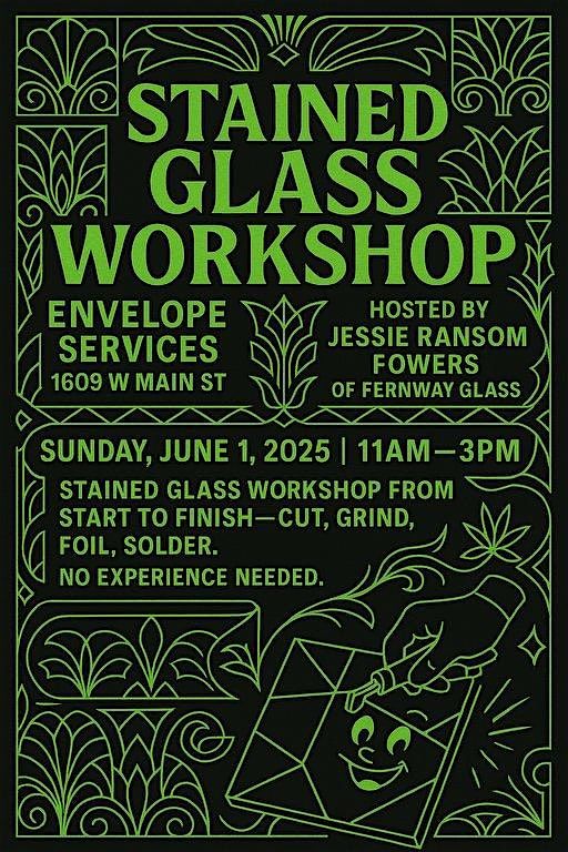 Start to Finish: Stained Glass Workshop with Fernway Glass, 1 June | Event in Richmond | AllEvents