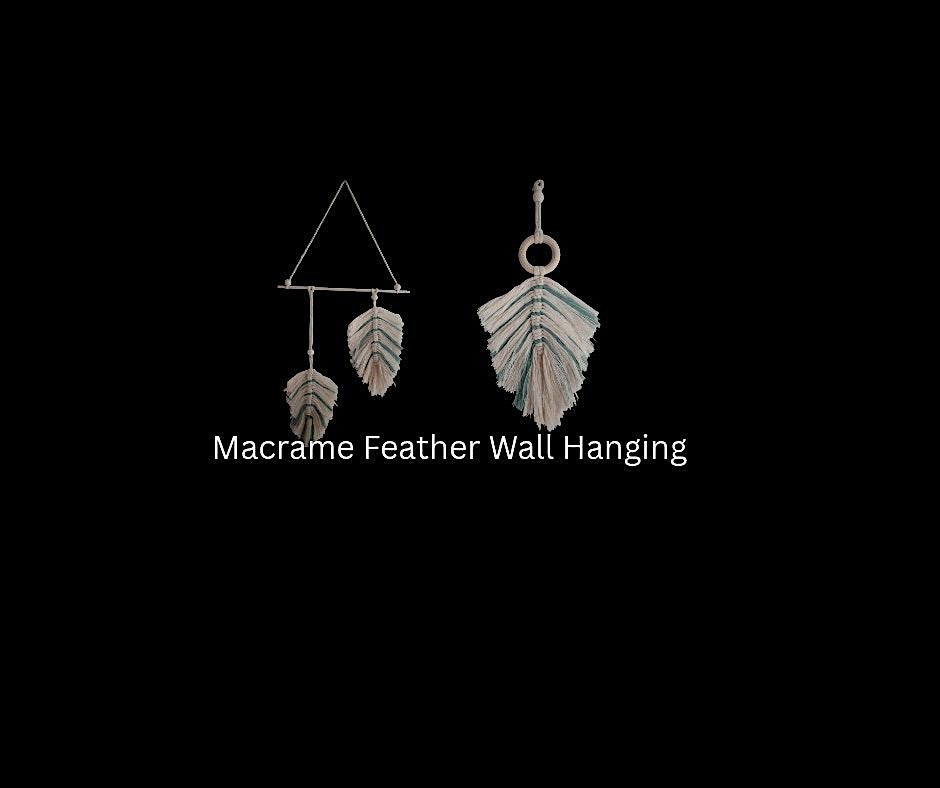 Macrame Feather Wall Hanging, 20 August | Event in Weedsport | AllEvents