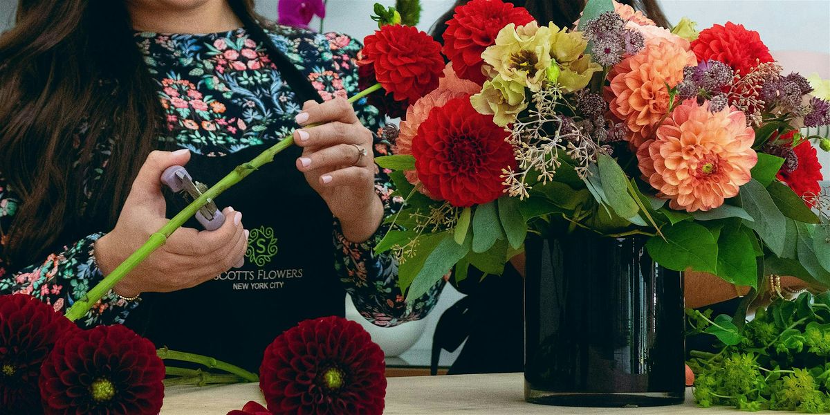 Sips & Stems: A Summer Floral Workshop, 27 August | Event in New York | AllEvents