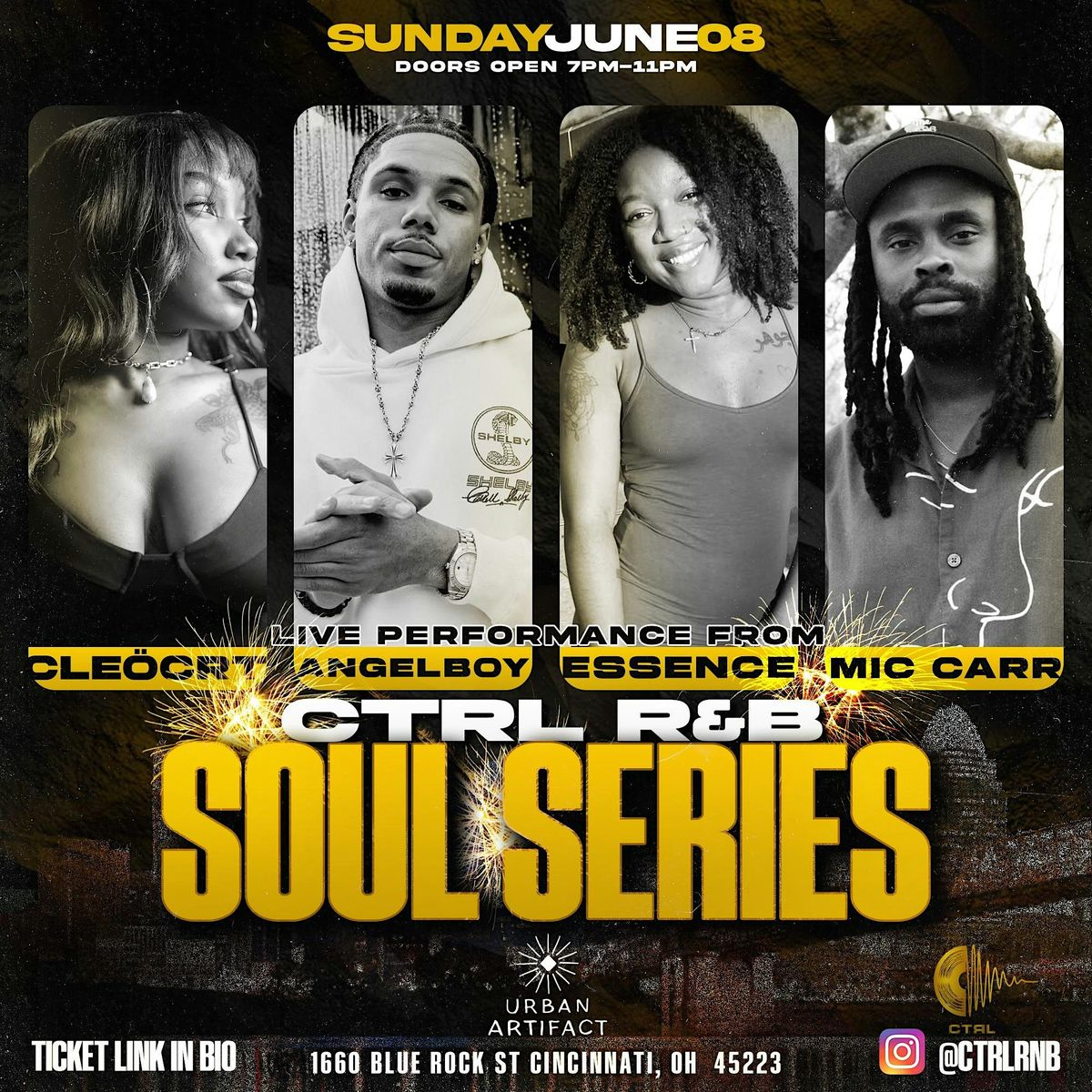 CTRL R&B: SOUL SERIES, 8 June | Event in Cincinnati | AllEvents