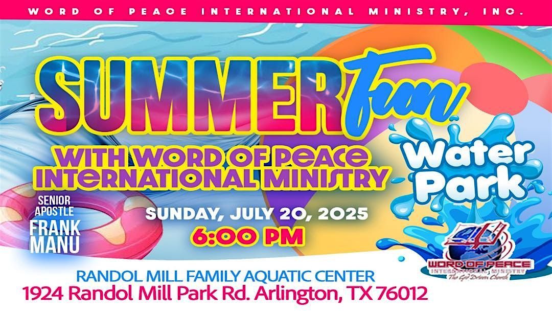 Youth Summer Fun at the Water Park! | Event in Arlington | AllEvents