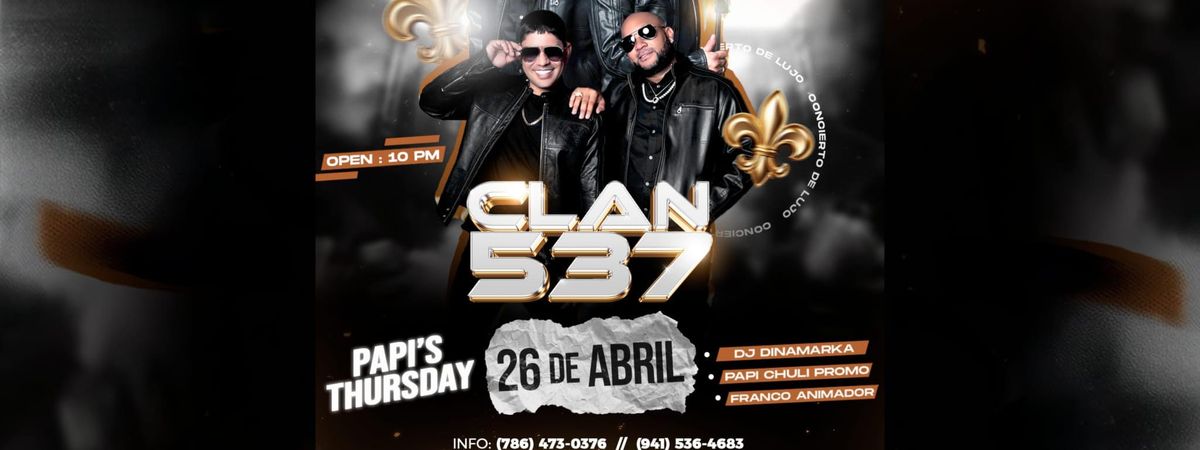 CLAN 537 , 26 April | Event in Las Vegas | AllEvents