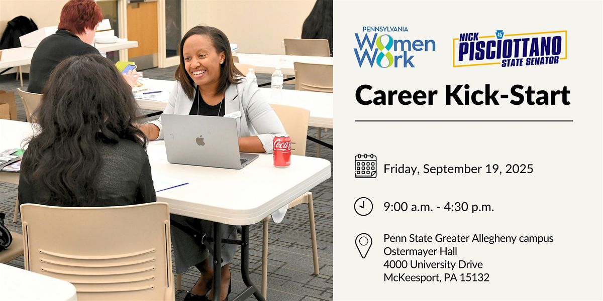 Career Kick-Start, McKeesport 2025, 19 September | Event in McKeesport | AllEvents