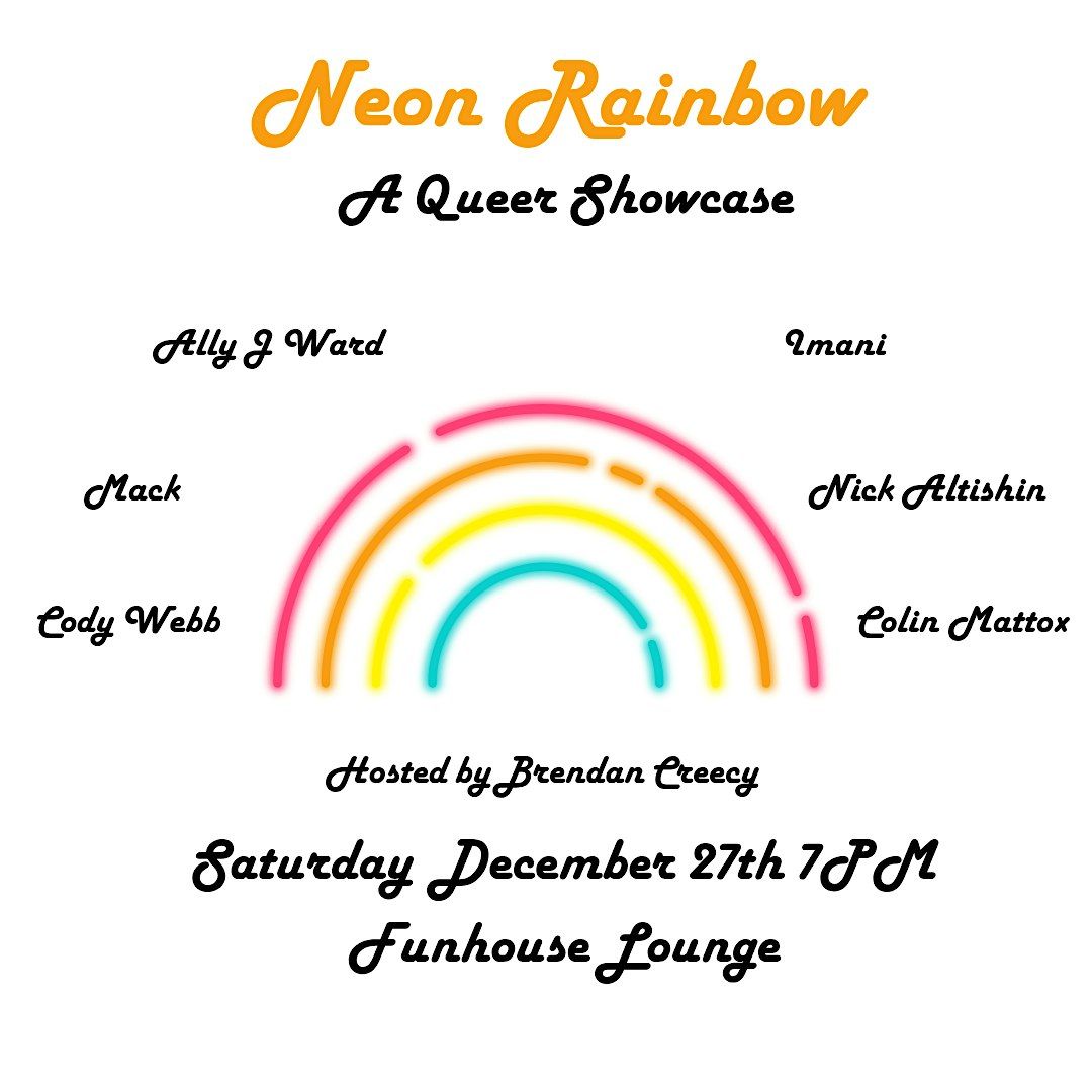 Neon Rainbow: A Queer Comedy Showcase, 27 December | Event in Portland | AllEvents