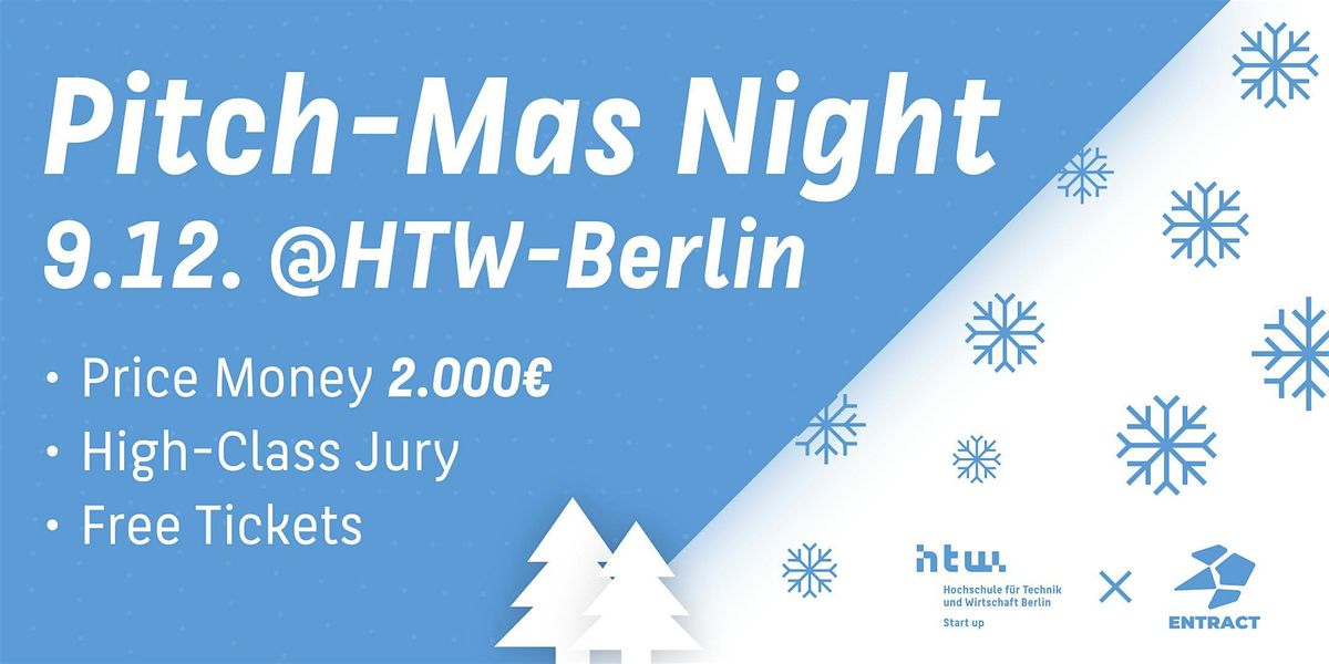HTW Pitch-Mas Night, 9 December | Event in Berlin | AllEvents