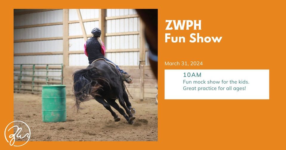 Fun Show , Zoe Woodland Performance Horses, Commercial Point, March 31