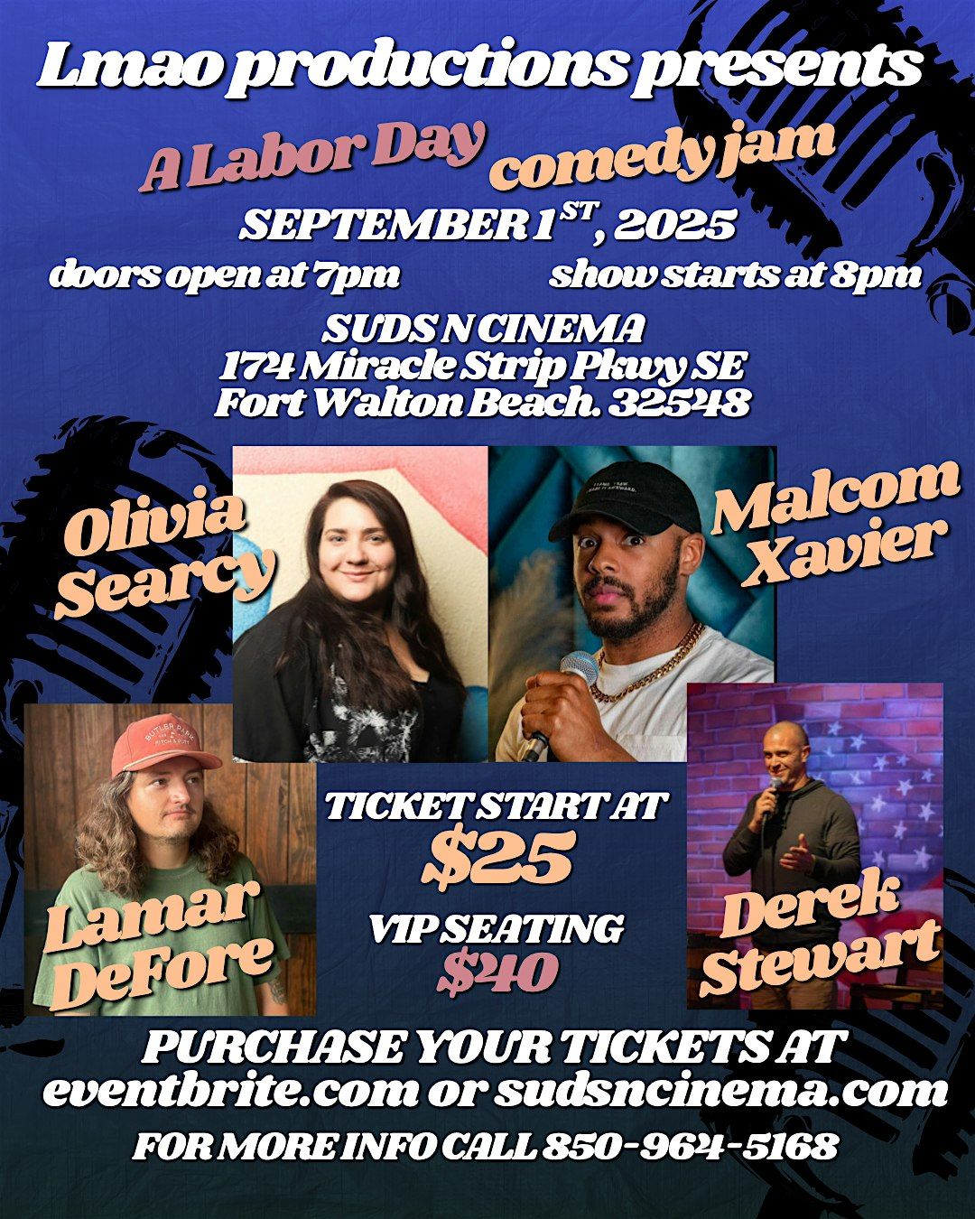 Labor Day Comedy Jam, 1 September | Event in Fort Walton Beach | AllEvents