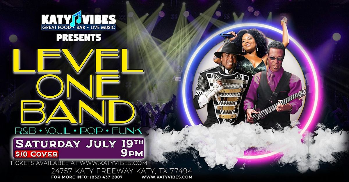 R&B Night with the Level One Band at Katy Vibes!, 19 July | Event in Katy | AllEvents