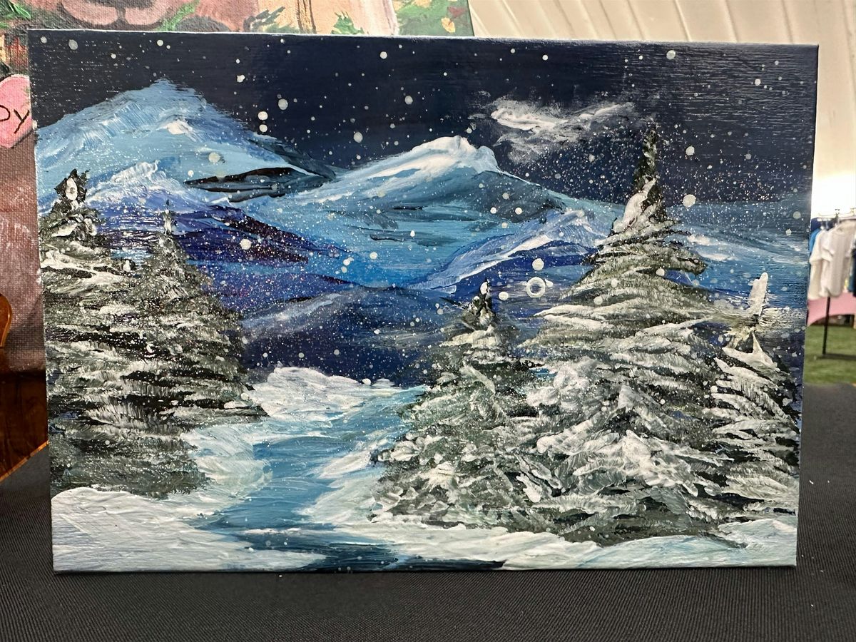 Winter Evergreen Painting Class - Pick your surface!, 24 January | Event in Excelsior | AllEvents